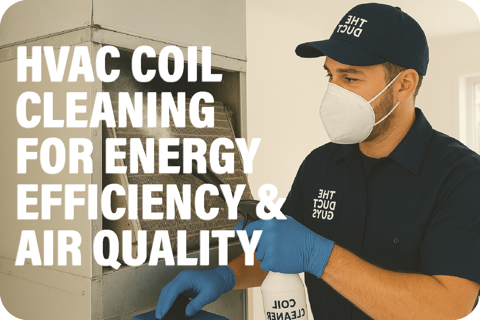 HVAC coil cleaning