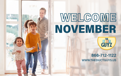 November Air Duct Cleaning Offer! Breathe Cleaner Air This Season with The Duct Guyz’ Special Offer