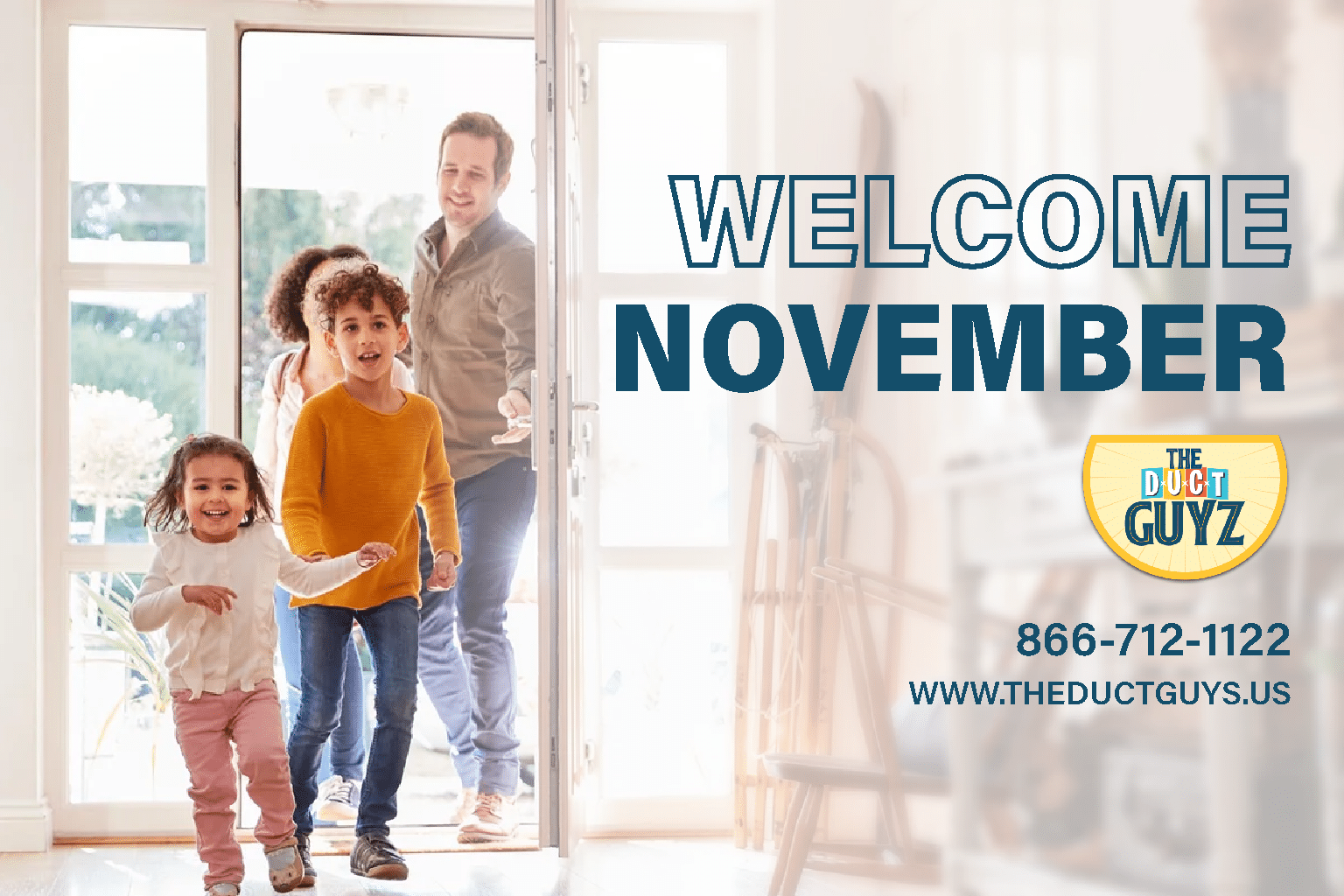 November air duct cleaning offer