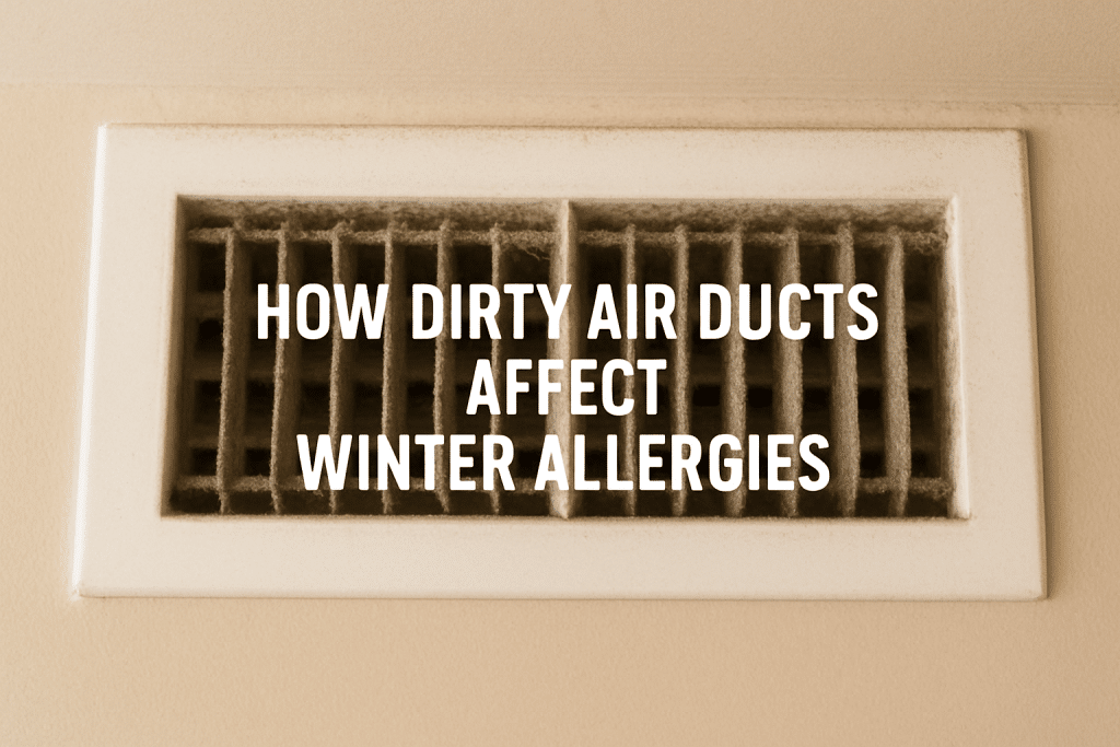 How Dirty Air Ducts Affect Winter Allergies