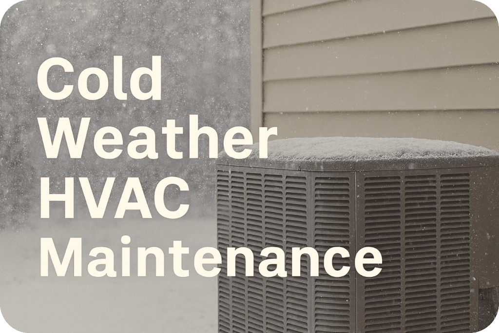 cold weather HVAC maintenance