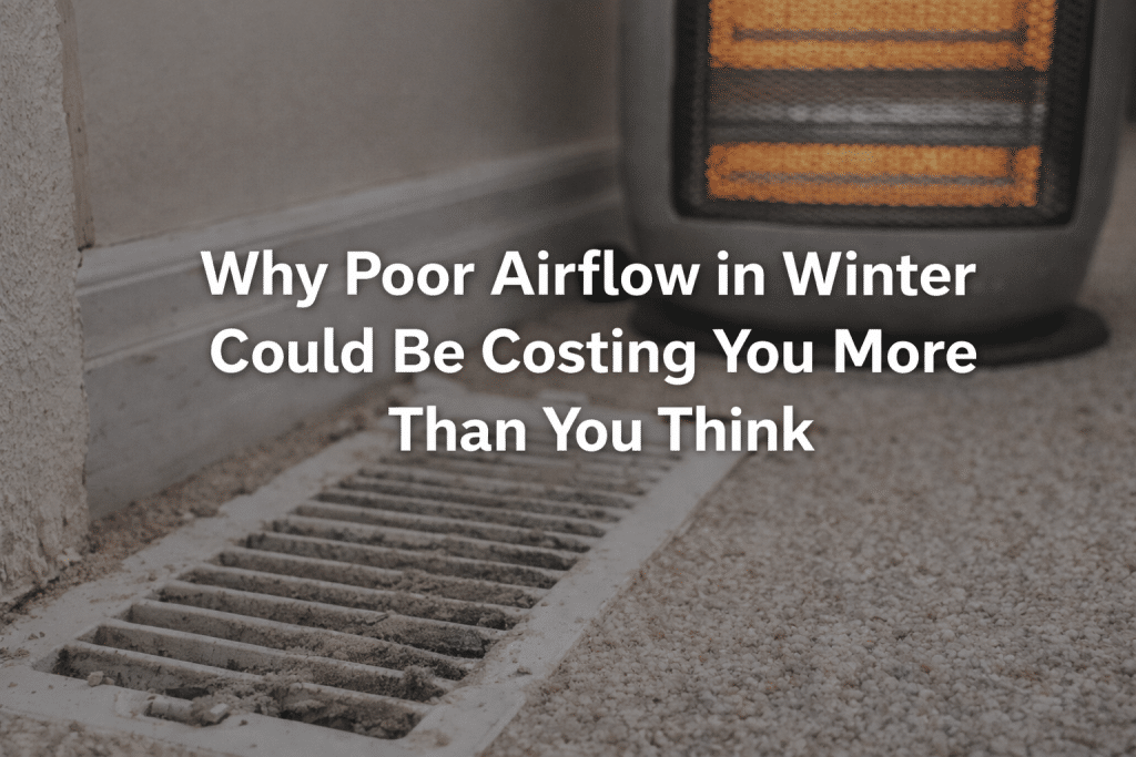 Poor airflow in winter