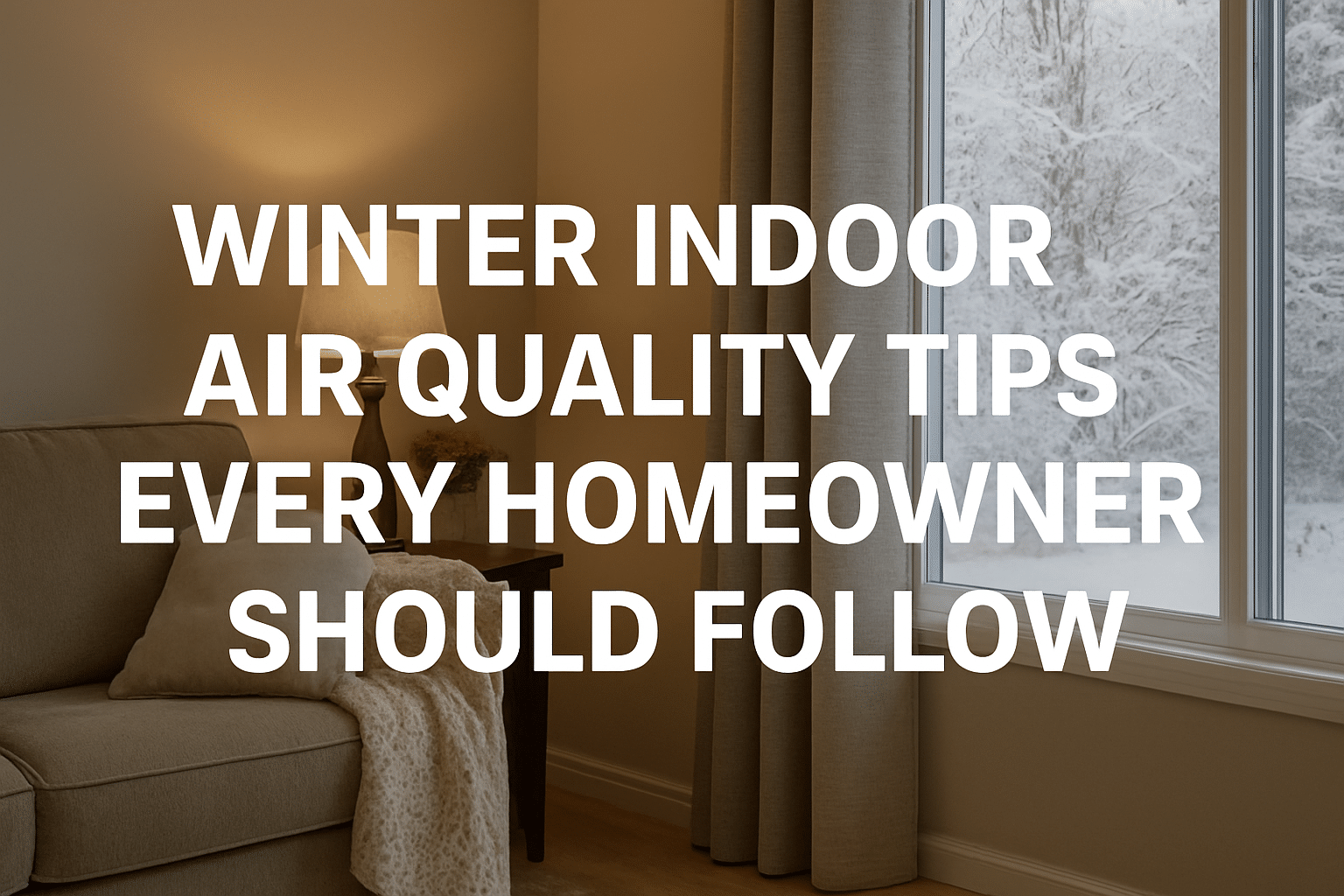 Winter indoor air quality