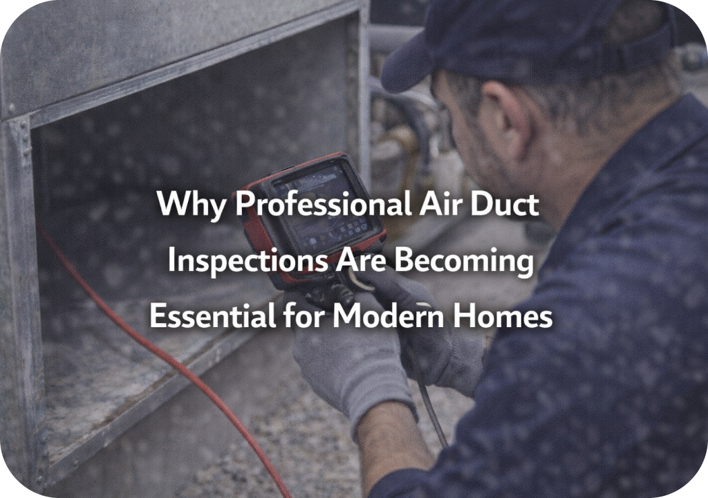 professional air duct inspection