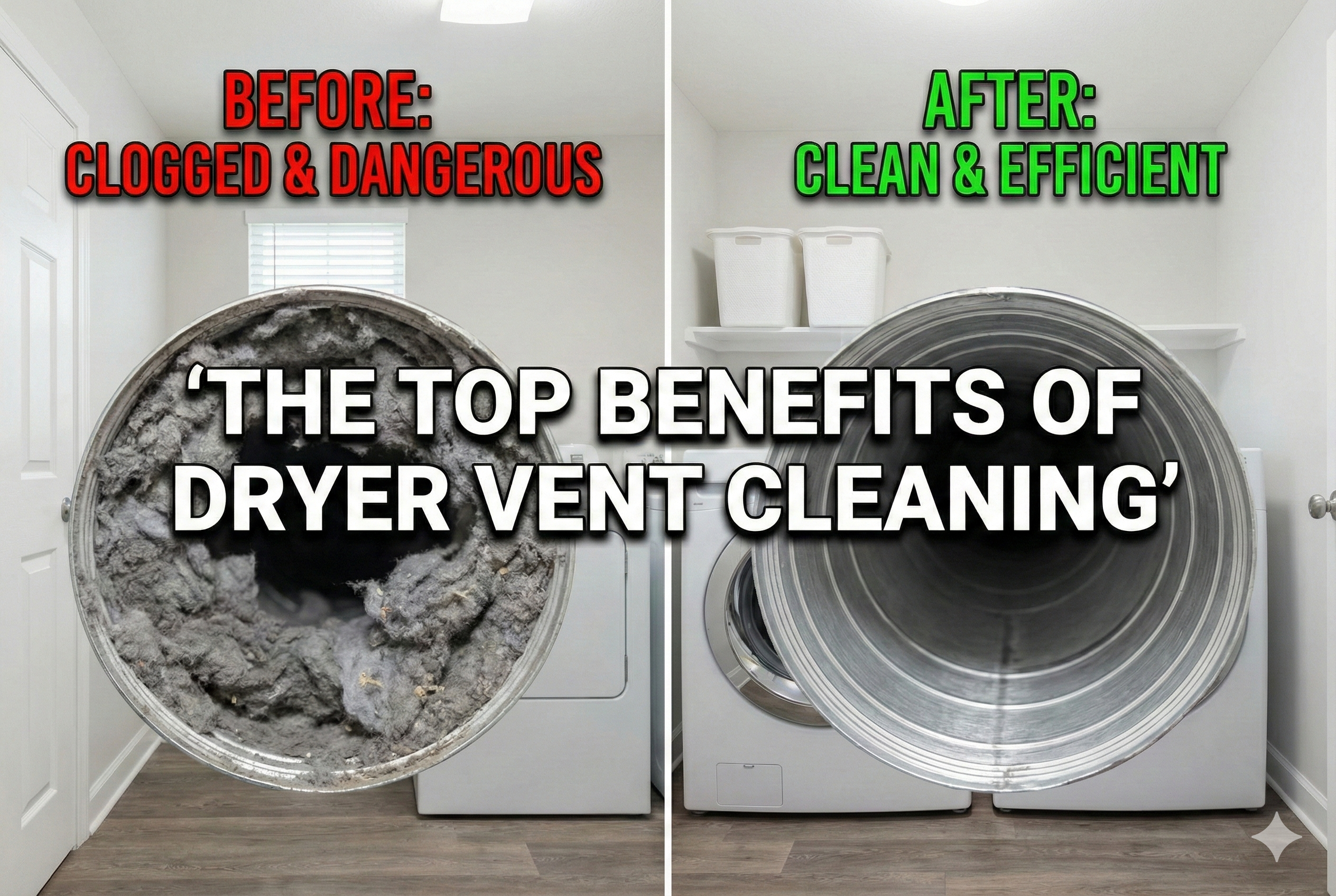 benefits of dryer vent cleaning